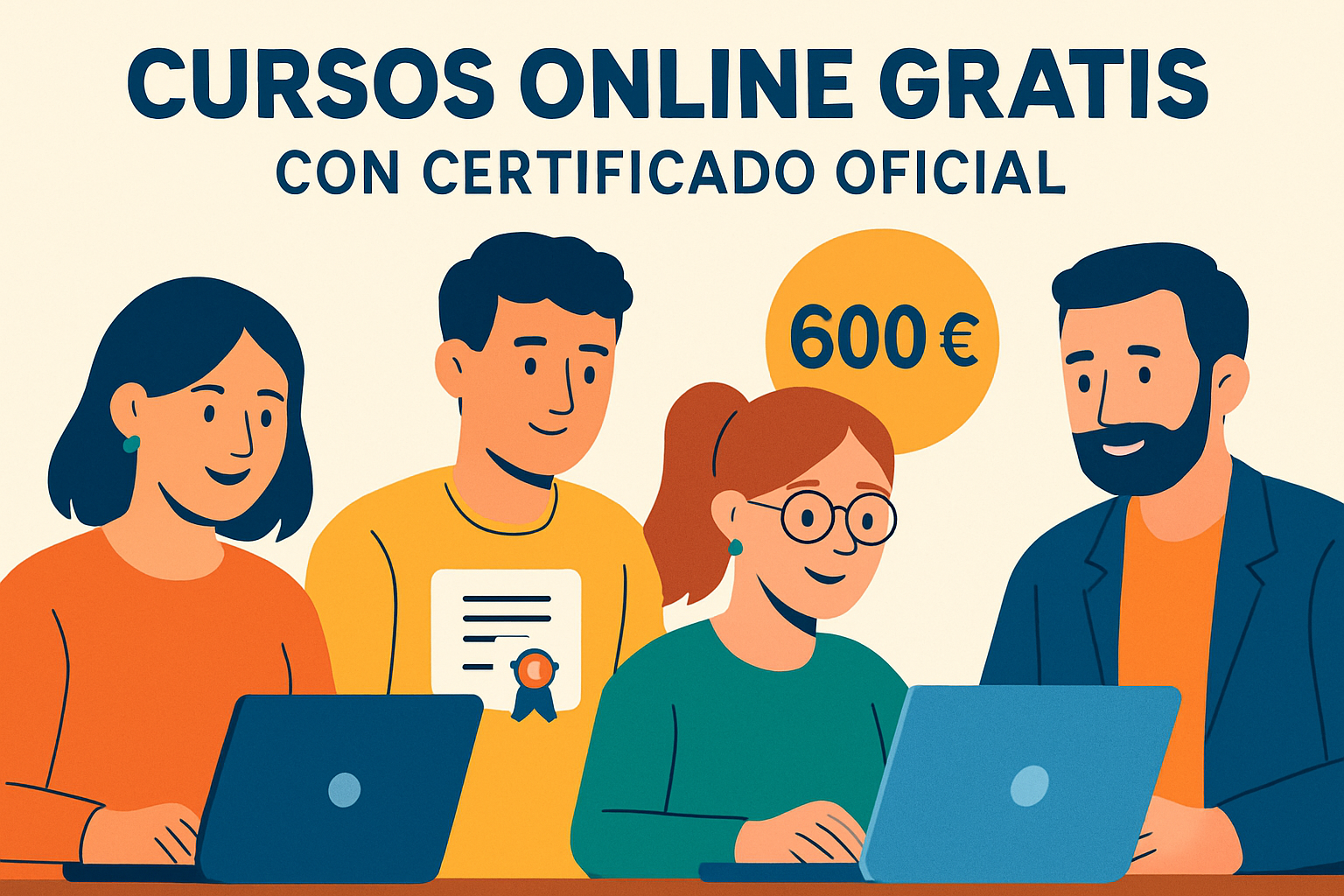 Cursos SEPE 2026: Accede a Formación Sin Coste con Certificado y Cobra Hasta 600€ por Realizarlos