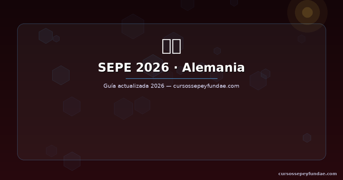 Formación y títulos de Alemania en España: reconocimiento y FUNDAE 2026
