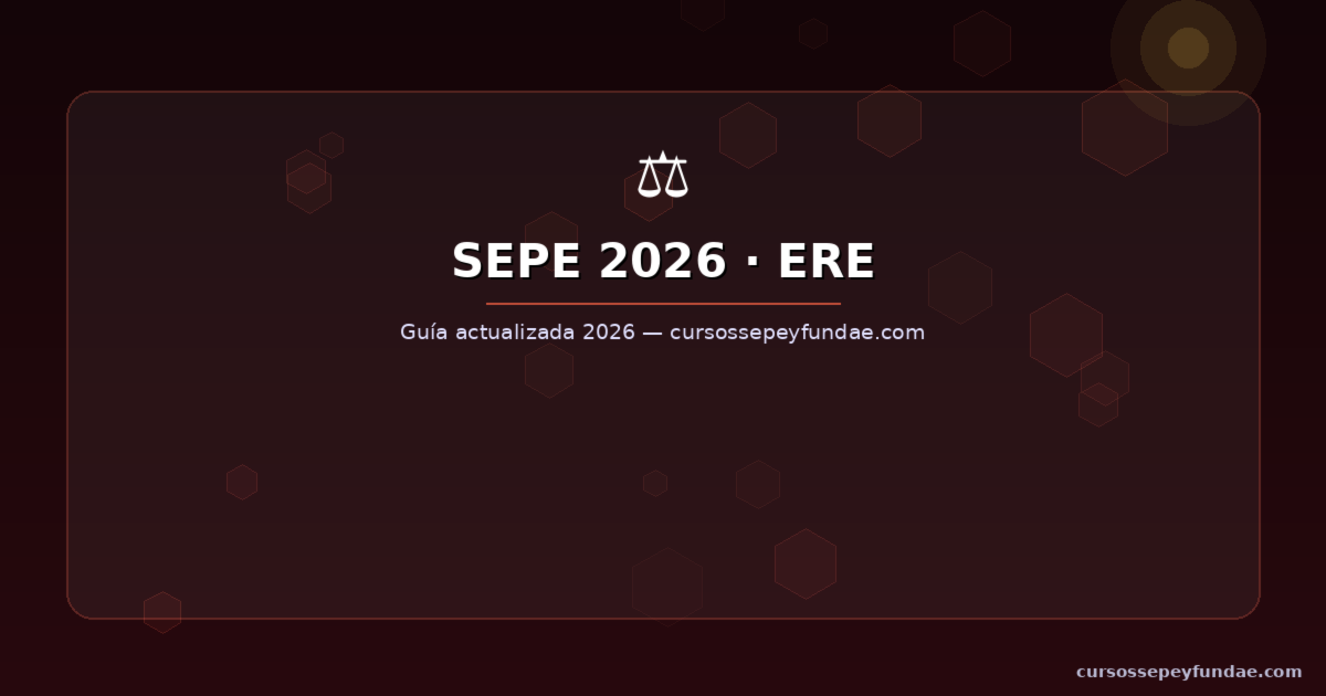 Formación FUNDAE durante ERE 2026 — derechos del trabajador afectado